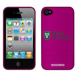  Tulane University on AT&T iPhone 4 Case by Coveroo  