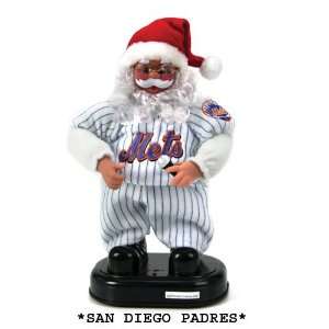   Diego Padres Animated Rock & Roll Santa Claus Figure: Home & Kitchen