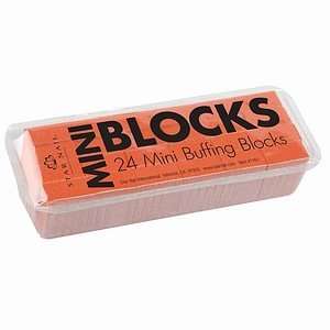  Star Nail Mini Buffing Blocks, 24 ea Beauty
