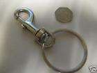   Key Ring With Strong Belt Clip Suit Cleaner Warden Security Guard Etc