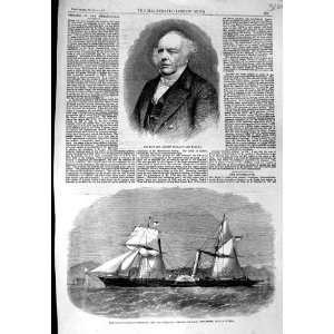 1862 REV. ANDREW REED QUEEN PADDLE STEAMER INVESTIGATOR  