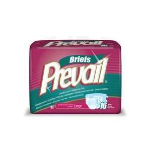 Prevail Briefs Large Case of 64 (4 Packs of 16)   PV 013/1