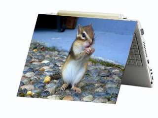 Squirrel Chipmunk Laptop Netbook Skin Decal Cover  