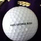 President George Bush Senior Actual Golf Ball From Boca Grande Florida