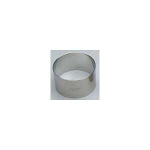  Stainless Steel Round Dessert Ring 3 1/8 Diameter x 2 