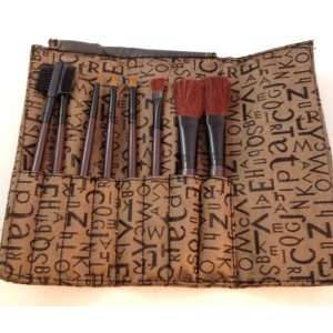  8  Piece Designer Make Up Brush Set Beauty