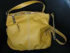 Barely Used, Gorgeous Mint Condition Yellow Leather Tignanello 