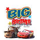 DISNEY CARS BIG BROTHER IRON ON TRANSFER 3 SIZES!