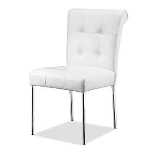  Zuo Modern Fox Trot Dining Chair White: Home & Kitchen