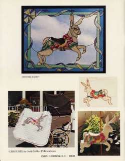 Carousel Stained Glass Pattern Book Judy Miller Tools  