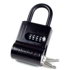   ShurLok SL200W Key Storage 4 Dial Numbered Black Lock Box Automotive
