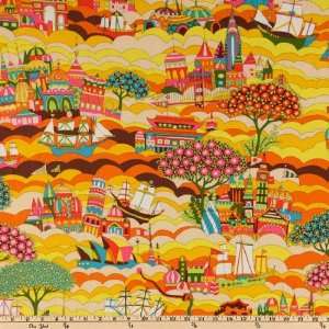   Around The World Harvest Fabric By The Yard Arts, Crafts & Sewing