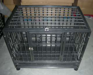 48 Heavy Duty Dog Pet Cat Bird Crate Cage Kennel HB 814836010139 