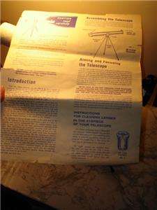 1960 GILBERT TELESCOPE WITH BOX AND PAPERWORK*~  