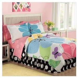  Jackie Eye Candy Floral Twin 6 Piece Bed In A Bag 