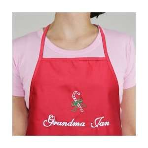  Personalized Christmas Candy Cane Apron: Kitchen & Dining