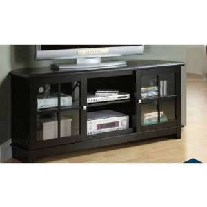  60 Solid Wood TV Stand: Home & Kitchen