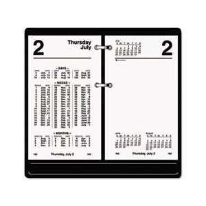  Financial Desk Calendar Refill, 3 1/2 x 6, 2012