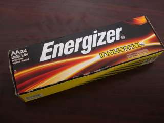 Energizer Industrial AA Batteries 24 Pack LR06 1.5v 623861 NEW (AC3 