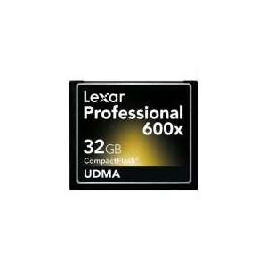  Lexar 32GB Professional 600x CompactFlash Card
