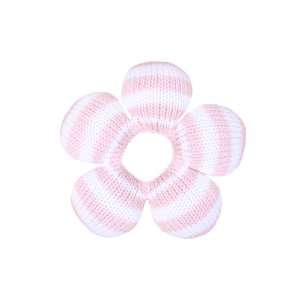   : Zubels Baby Rattle Star Pink/White Eco Friendly Plush: Toys & Games