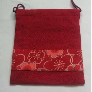  Traditional Japanese Sakura Pattern Pouch #8143 Beauty