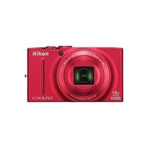  Nikon Coolpix S8200 Digital Camera   Red   Refurbished by Nikon 
