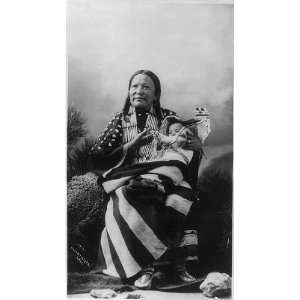  Red Deer,Papoose,Sioux Indian Woman,baby,c1900