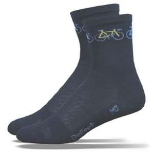  DeFeet AirEator 4in High Top Bicyclette Cycling/Running 