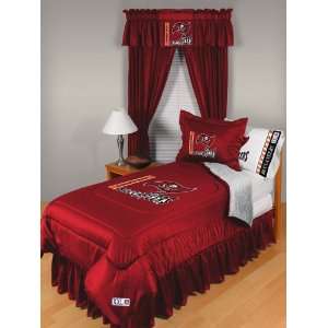  Tampa Bay Buccaneers Locker Room Comforter & Sheet 