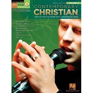  Contemporary Christian   Pro Vocal Mens Edition Vol. 41 