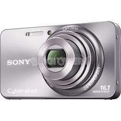 Sony Cyber shot DSC W570 16MP Silver Digital Camera 027242808621 