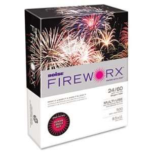   , 24lb, 8 1/2 x 11, Roman Candle Red, 500 Sheets/Ream Electronics