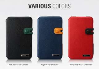ZENUS Samsung Galaxy Note Case N7000 MASSTIGE COLOR EDGE DIARY TYPE 