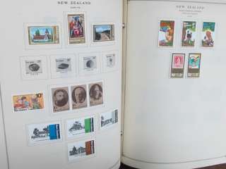WW British Europe Asia Stamp Collection 19 Scott Album  
