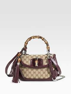 Gucci   Bamboo Handle Medium Flap Bag    