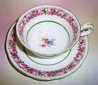 Exotic Bird & Pink Royal Paragon Tea Cup and Saucer Set  