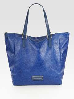 Marc by Marc Jacobs   Take Me Ozzie Ostrich Stamped Tote Bag