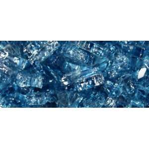  Peterson Gas Logs GL N Caribbean Blue Colored Glass for 