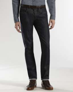 Dylan Jacket, Slim Selvedge Shirt & Five Pocket Regular Leg Jeans