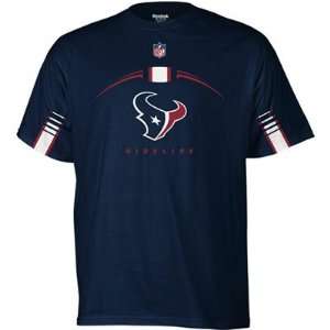   Texans Sideline Gun Show T shirt   Navy Blue: Sports & Outdoors