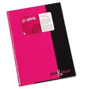  Mead® Pink & BlackTM Notebooks NOTEBOOK,CASEBOUND,BK 