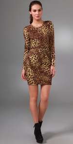 Torn by Ronny Kobo Tara Cheetah Dress  SHOPBOP