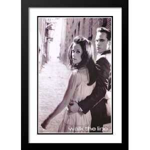  Walk the Line 32x45 Framed and Double Matted Movie Poster 