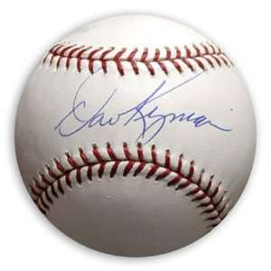  Autographed Dave Kingman Baseball