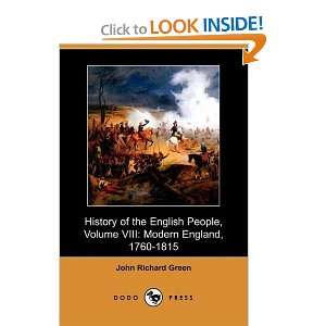  History of the English People, Volume VIII: Modern England 