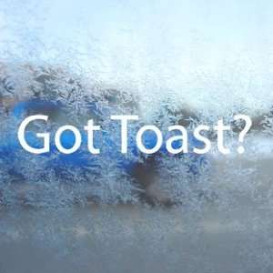  Got Toast? White Decal Fits Scion Xb Honda Element White 