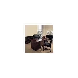  Global Presidential 2 Piece Office Suite with Desk and 