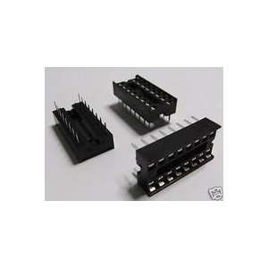  16 pin DIP IC Socket Adaptor Solder Type Industrial 
