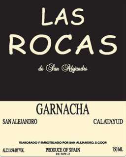 Las Rocas de San Alejandro Garnacha 2005 